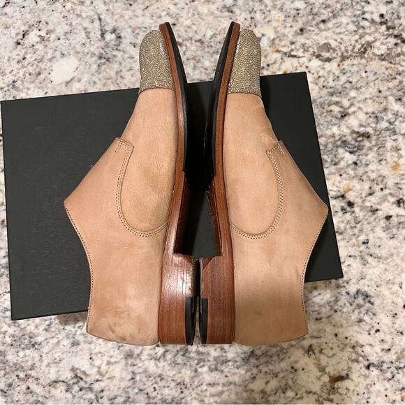 The Office of Angela Scott Mr. Colin Monkstrap Loafers Leather Shoes size 36.5 - Picture 6 of 13